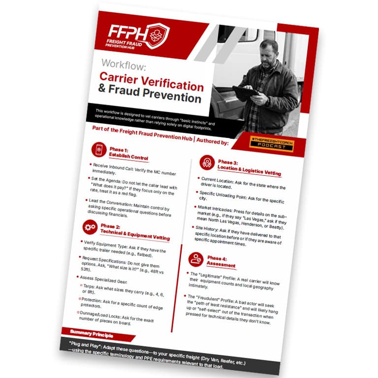 Carrier Vetting Workflow